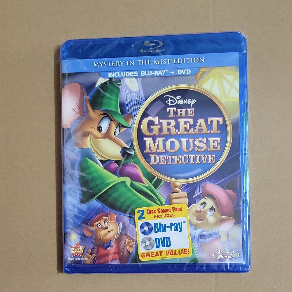 Disney The Great Mouse Detective Blu-ray + DVD
